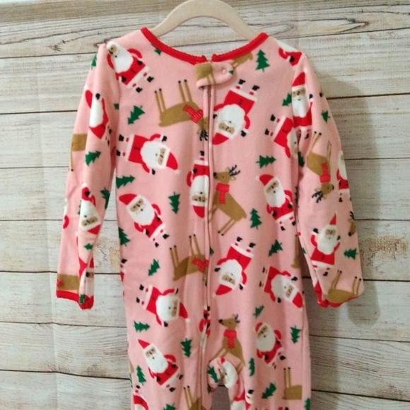 Carter's Other - Christmas Santa and Deer Pajamas
